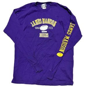 JMU Football Long Sleeve Shirt